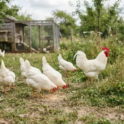 Rhode Island White Chickens