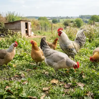 Campine Chickens
