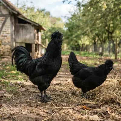Crevecoeur Chickens