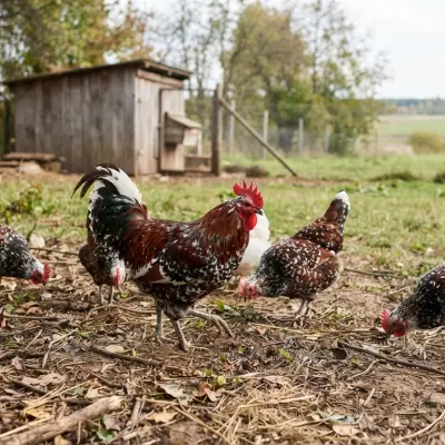 Russian Orloff Chickens