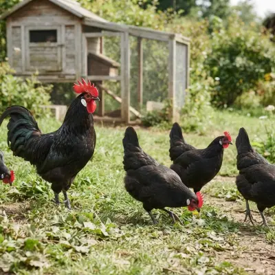 Minorca Chickens