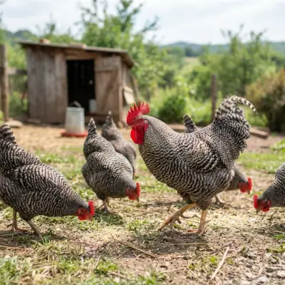 Plymouth Rock Chickens