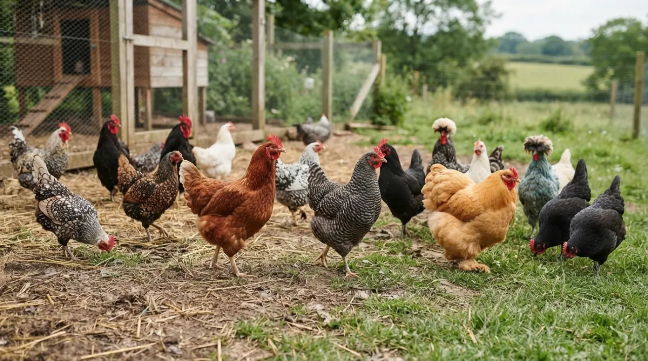 Chicken Breed Comparison Chart chicken guide image