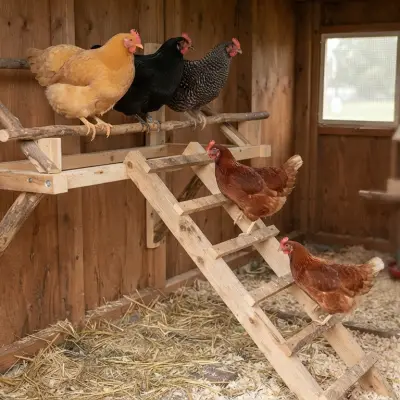 Chicken Roosting Bars and Ladders